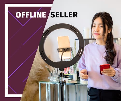 Offline seller