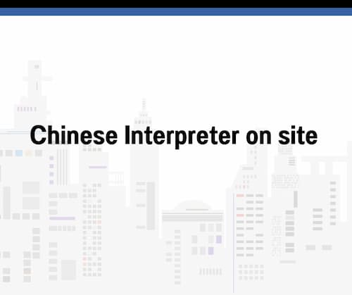 Chinese Interpreter on site(ล่าม) 