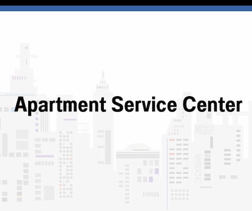 Apartment Service Center (Supervisor/Assistant)