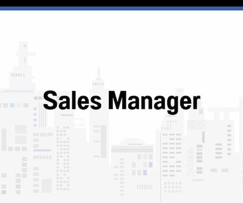 Sales Manager